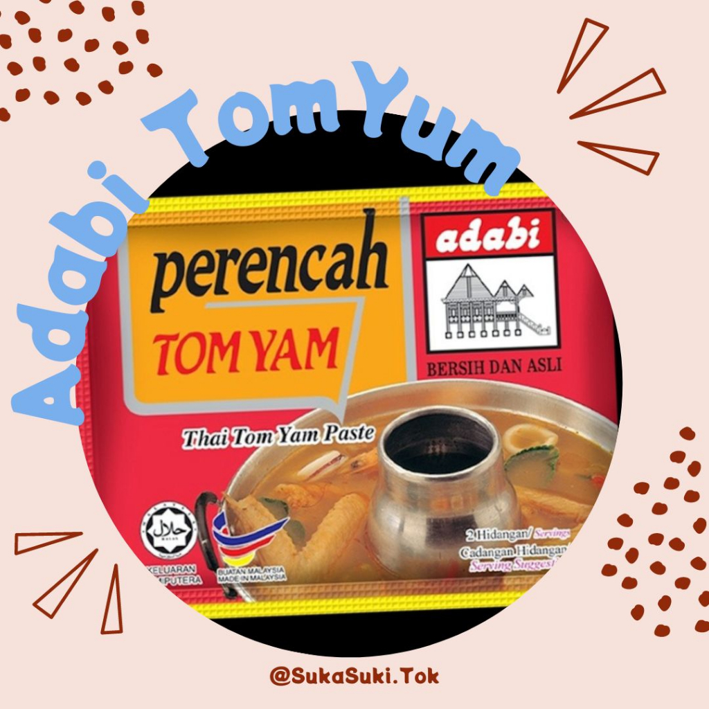 

Adabi Perencah TomYum Bumbu Tom Yum Siap Saji