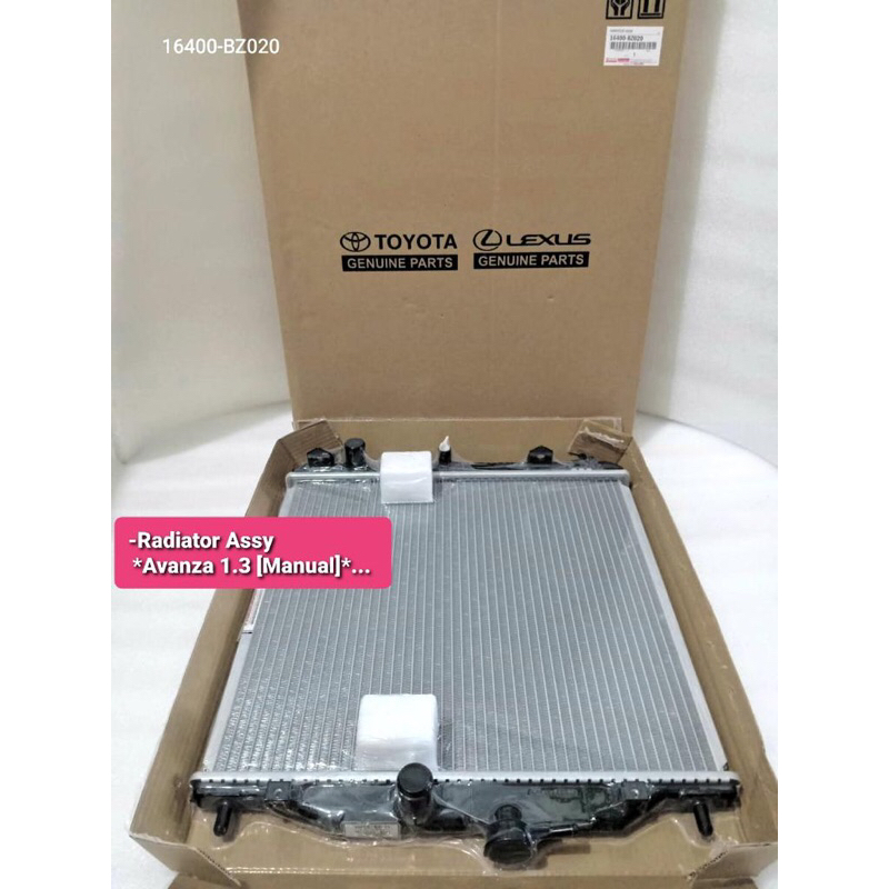RADIATOR ASSY AVANZA 1.3cc 1300 XENIA 1.0cc 1000 1.3cc 1300 2004-2012 MANUAL