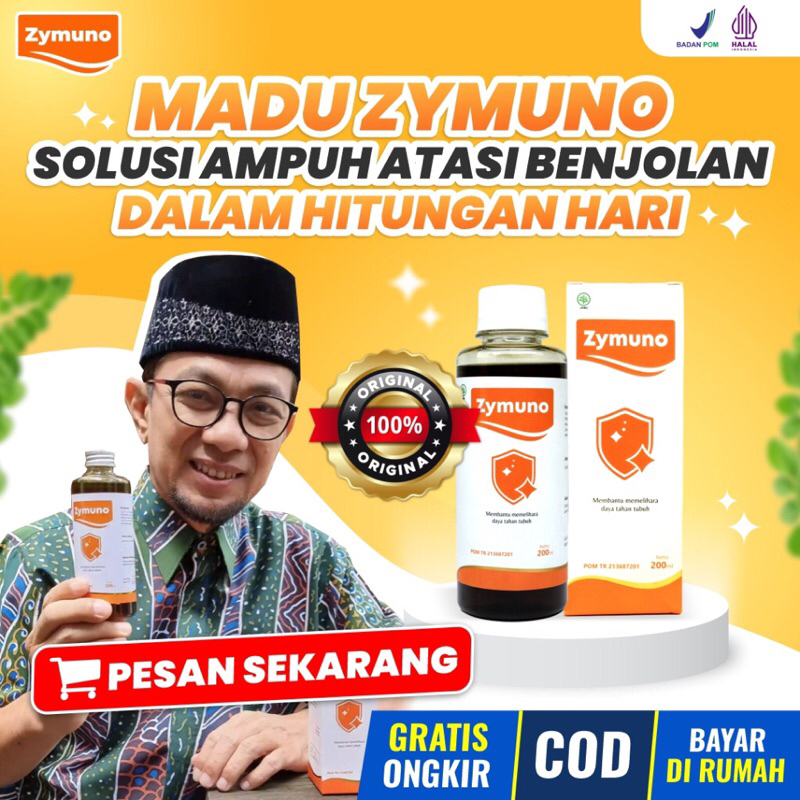 

ZYMUNO Original 100% - Madu Herbal Alami Imunoterapi