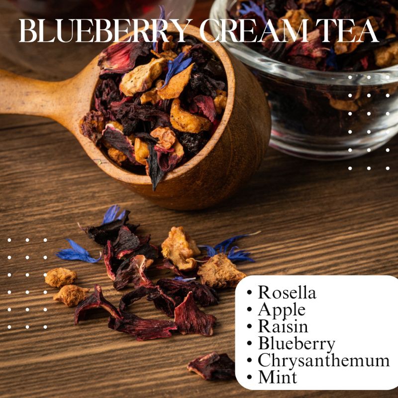 

CHRYSTEA || Blueberry Cream Tea 250gr