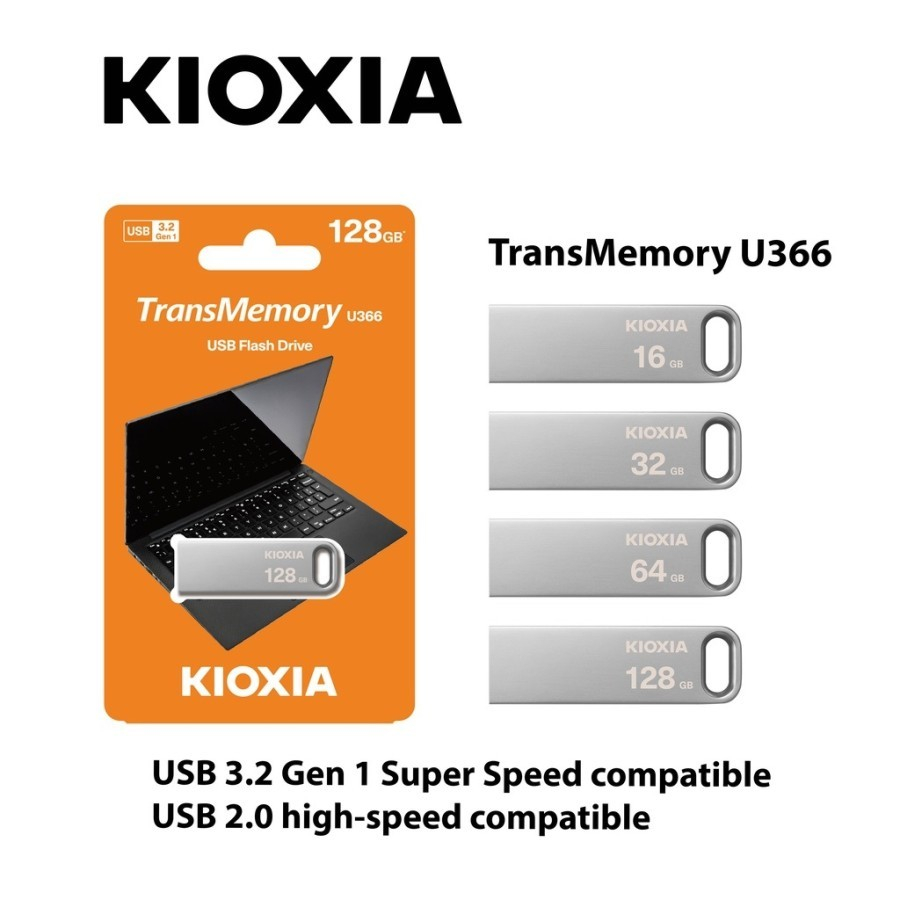 KIoxia U366 Flashdisk 16GB USB3.0 original