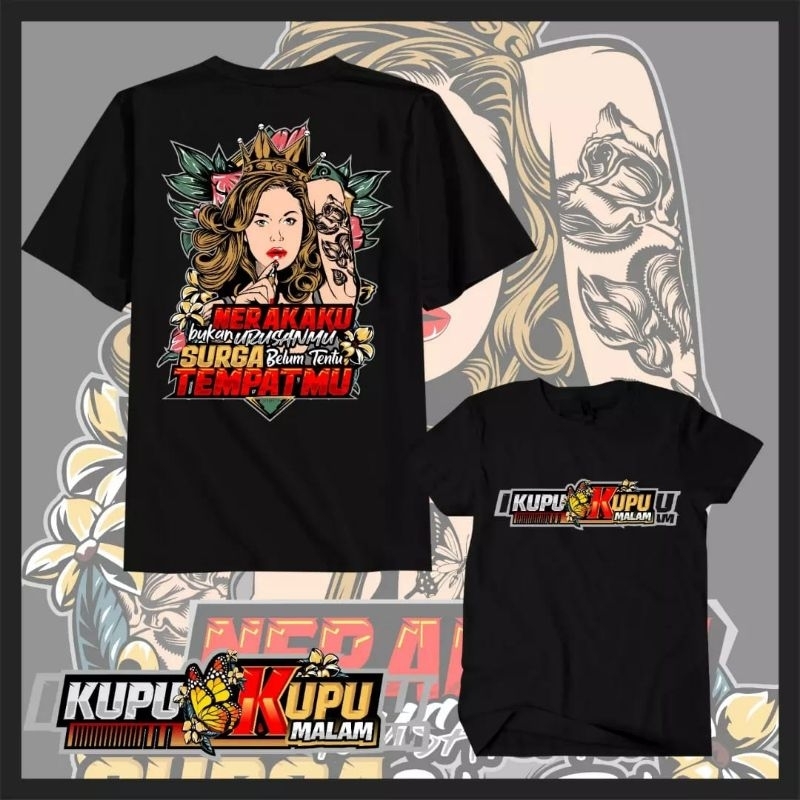 Kaos Kupu Kupu Malam