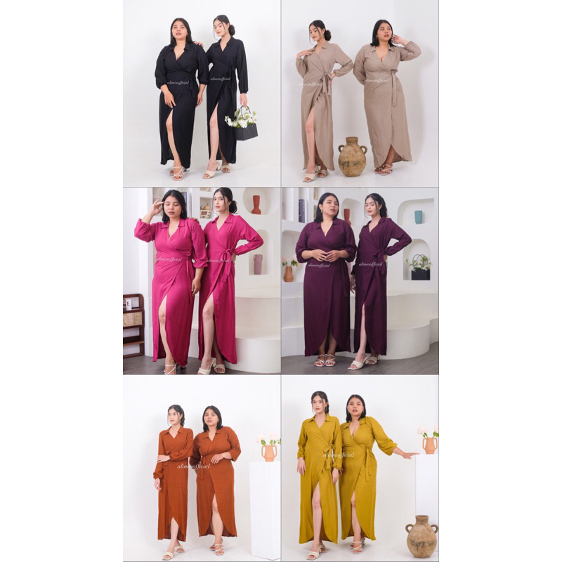 Kamaya Kimono Long Dress | Kimono dress | dress pantai | dress hijab friendly