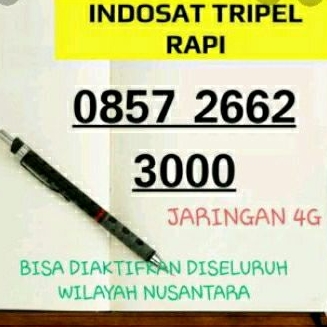Nomor cantik im3 4GLTE seri puluhan rapi