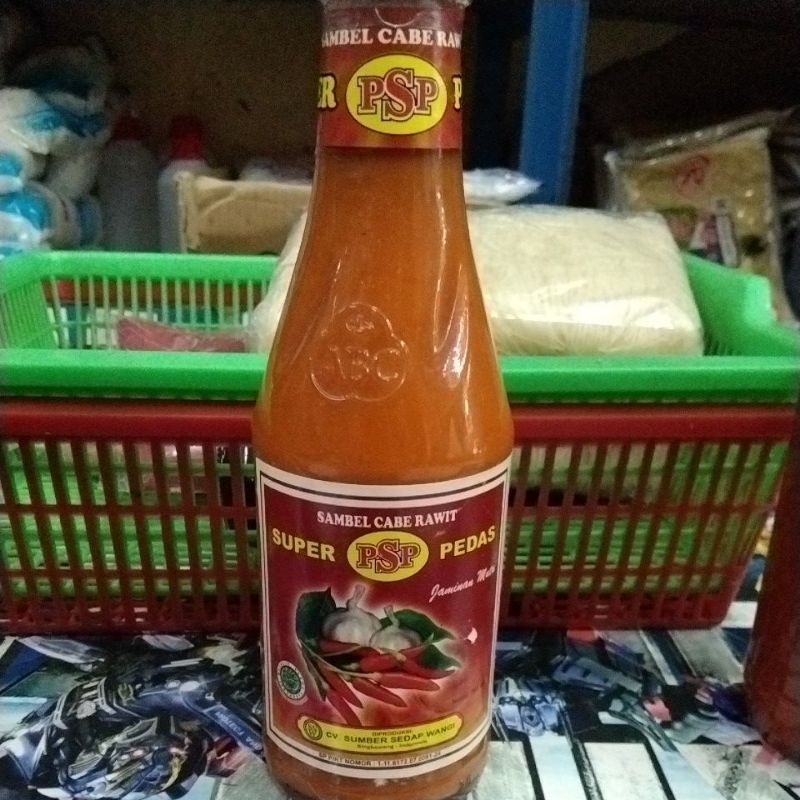 sambal rawit super pedas/sambel psp