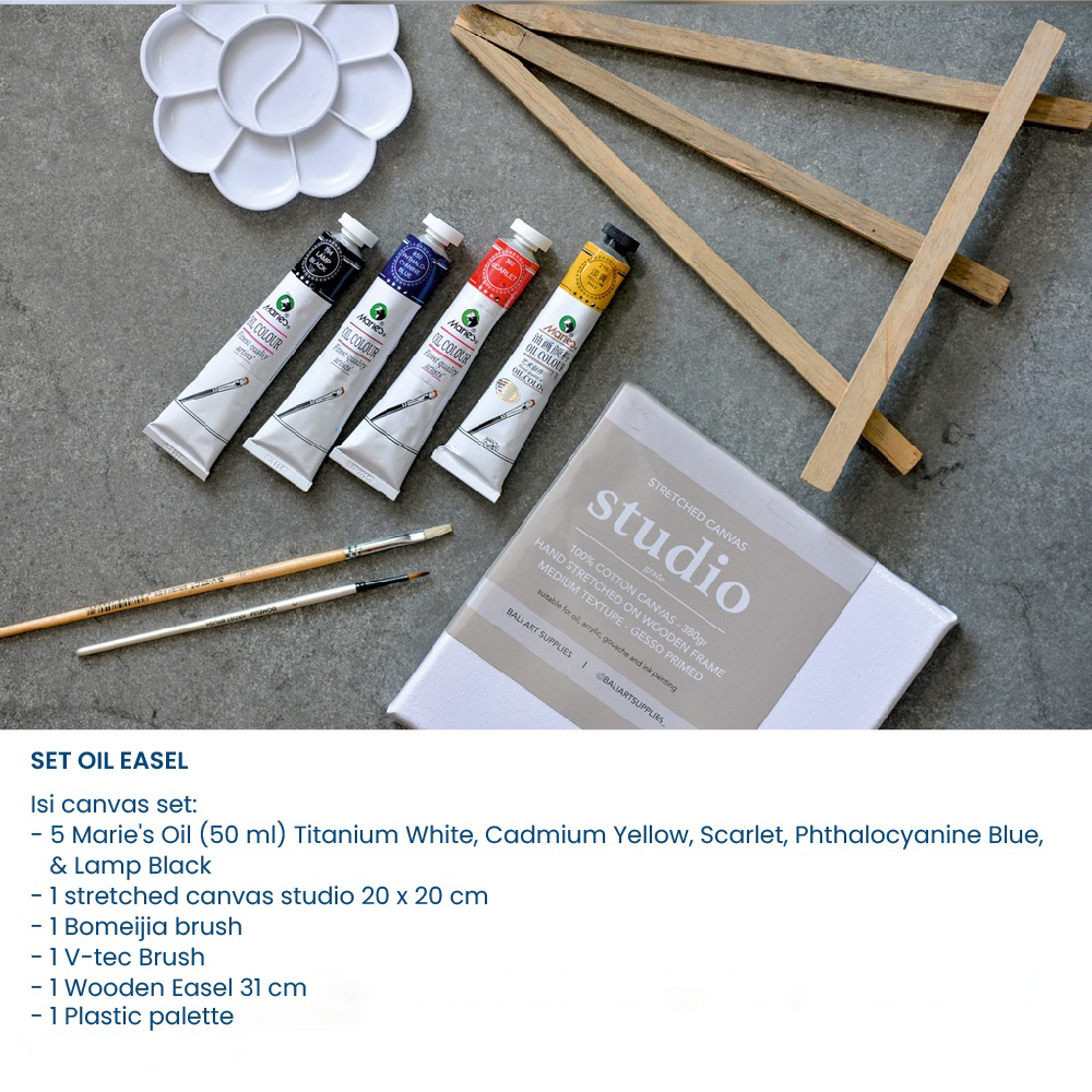 Bali Artemedia Canvas Set (Acrylic / Oil)