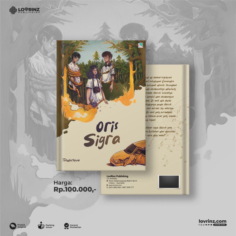 Novel Oris Sigra by Tenderlova New Cover