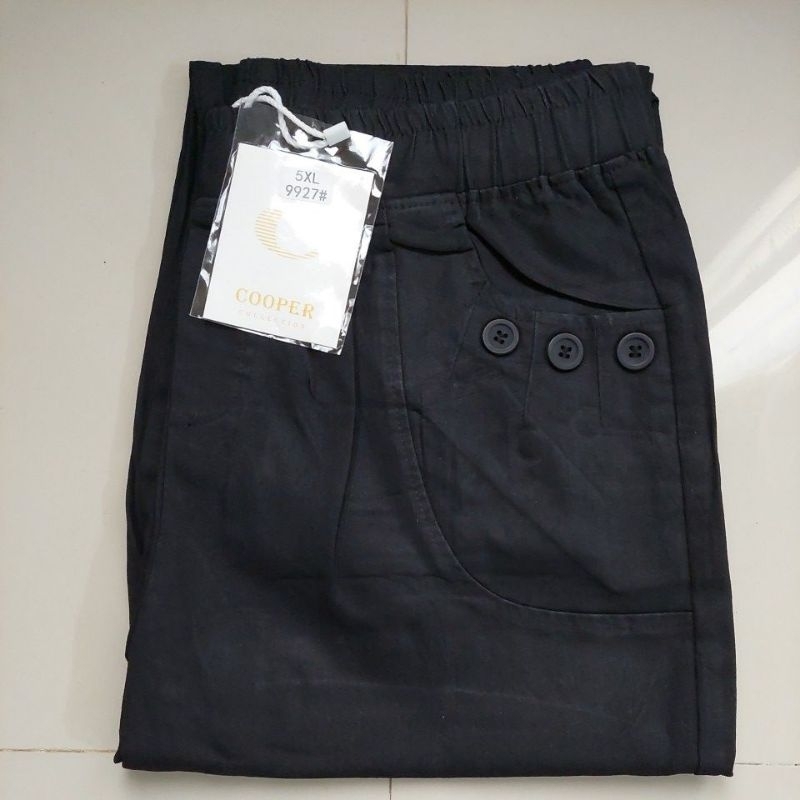 9927# ( XL, 2XL, 3XL, 5XL ) Celana Wanita Soft jeans import premium COOPER