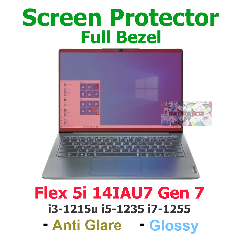 Screen Guard full bezel Lenovo Flex 5i 14IAU7 i3-1215u i5-1235u i7-1255u