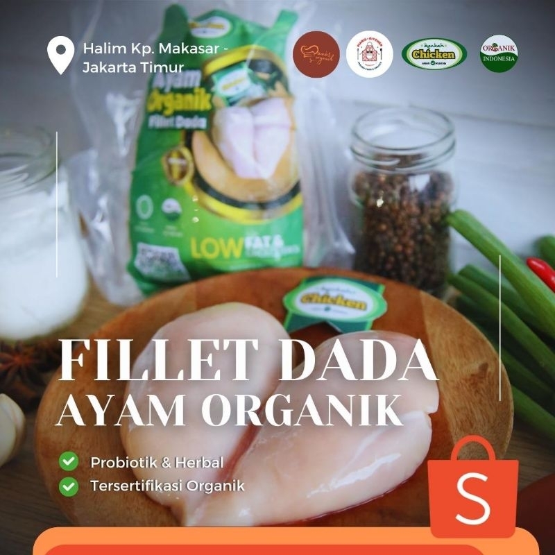 

Fillet Dada Ayam Organik (Berkah Chicken Organik)