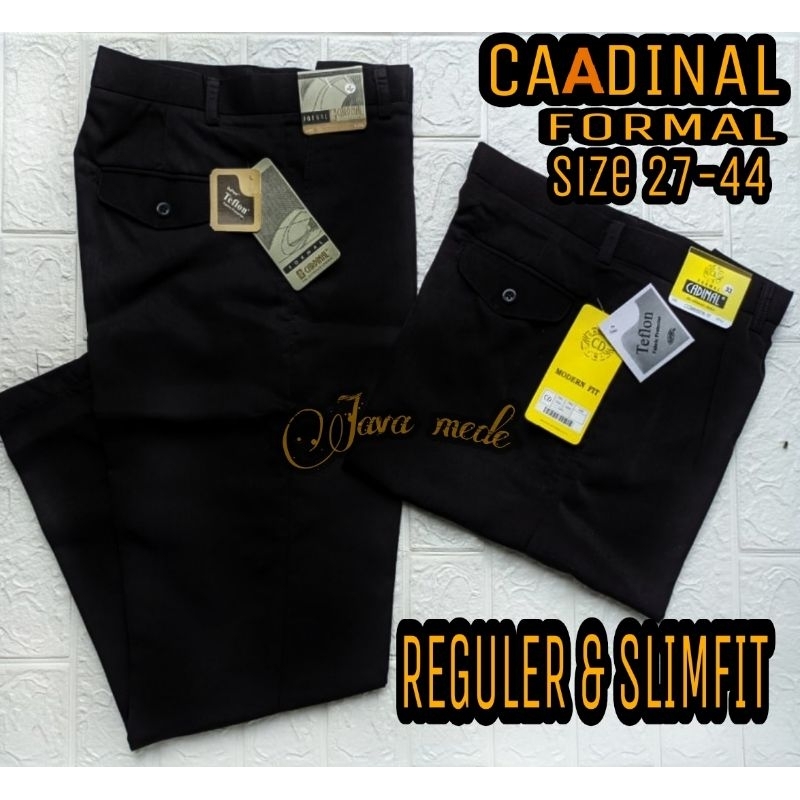 CELANA KANTOR FORMAL PRIA SLIMFIT CELANA BAHAN DASAR KAIN FORMAL REGULAR PRIA UKURAN 27-40 BAHAN TEFLON ADEM