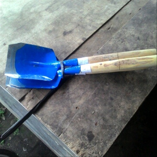 Skop Sendok Tanah Berkebun Skop Tanaman Kecil