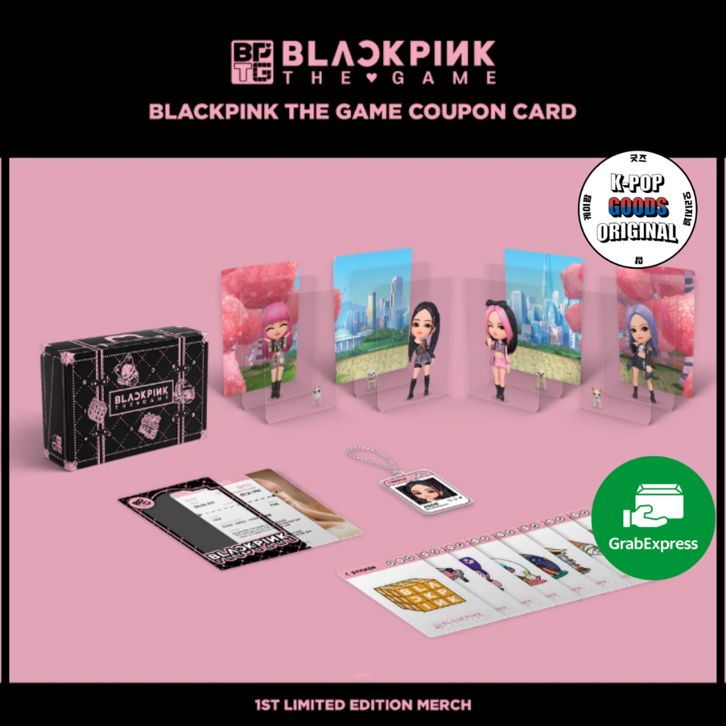 [OFFICIAL]  BLACKPINK - THE GAME COUPON CARD