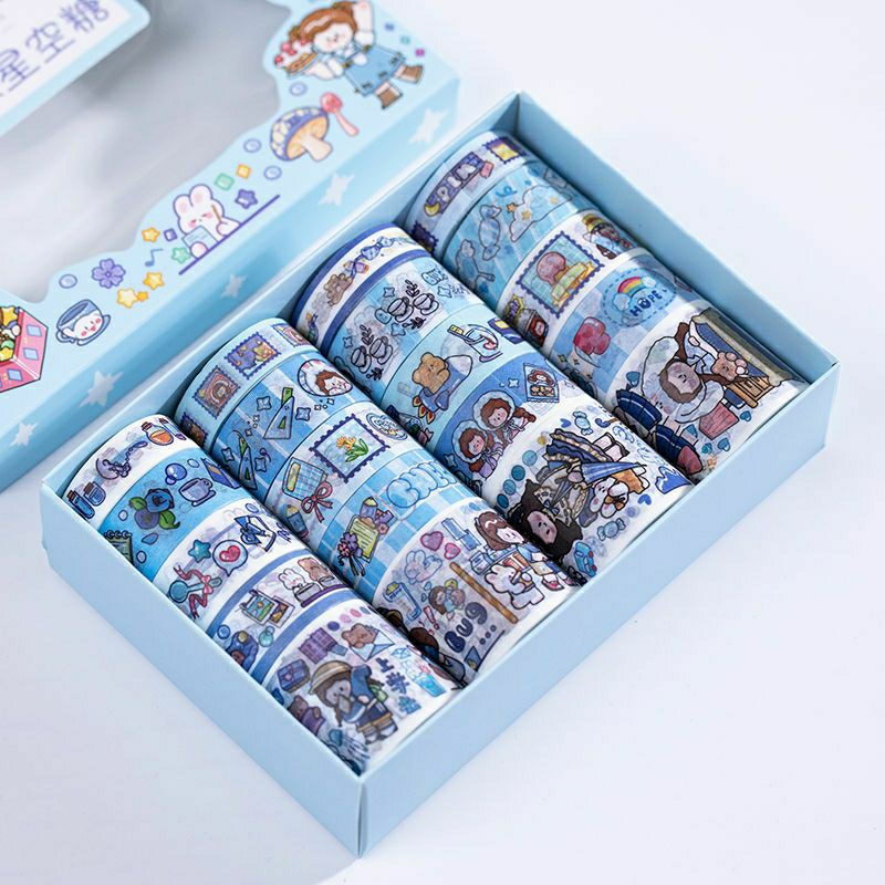 

20pcs washitape karakter //washitape murah lucu
