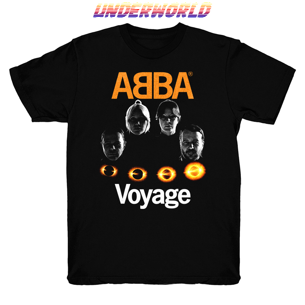 Kaos Tshirt Band ABBA 'VOYAGE' Merchandise by UnderWorld