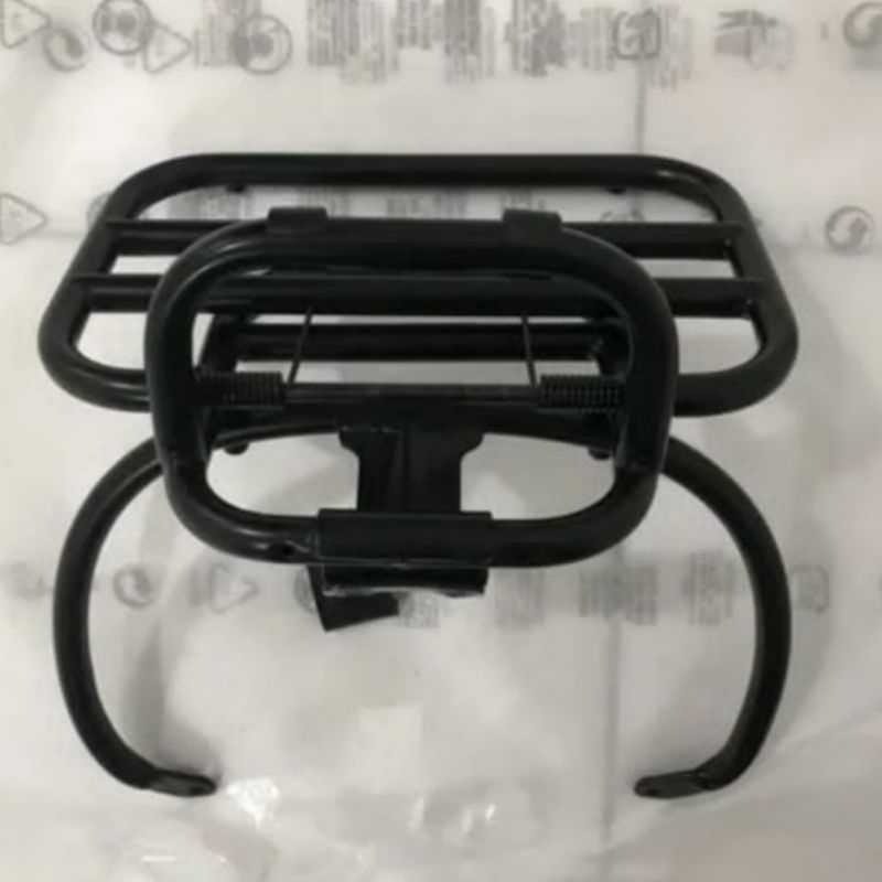 rak belakang HITAM utk vespa matic GTS