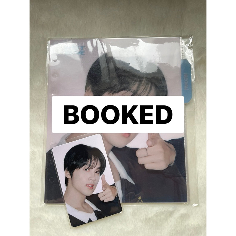 haechan nct home binder index SET