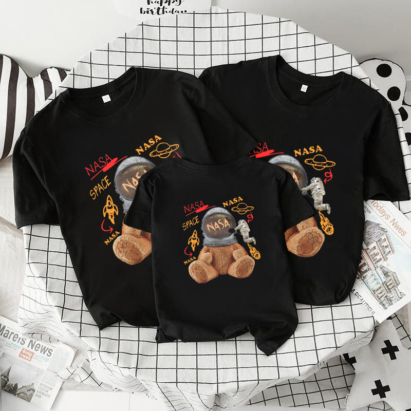 Amspro Baju Kaos Family Kaos Couple Baju Couple Keluarga Kaos Oversized Nasa