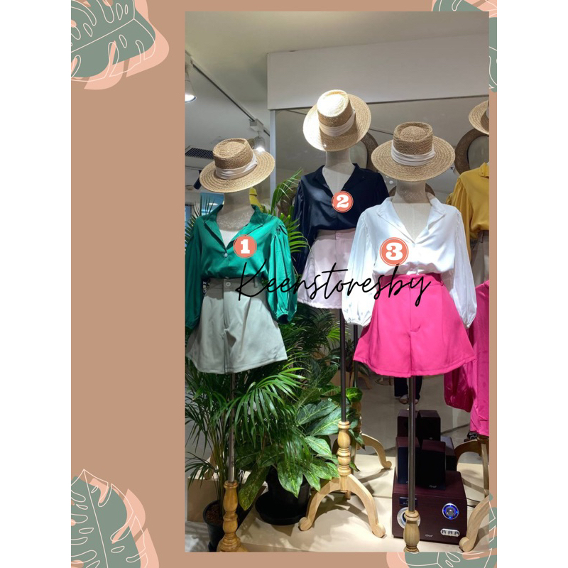 READY STOK KEMEJA WANITA DECEMBER 100% ORIGINAL BANGKOK