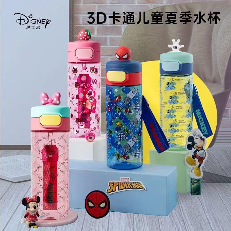 Botol Minum Karakter Anak Cowok Cewek Impor