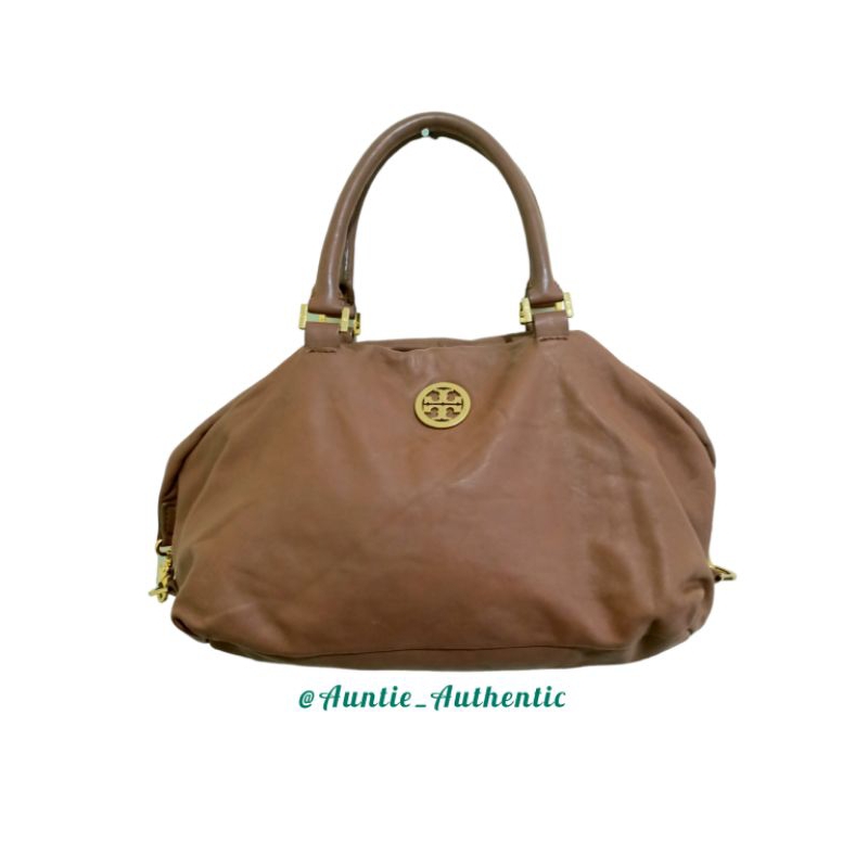 TB Tory Burch Tas Totebag besar large wanita coklat prelover