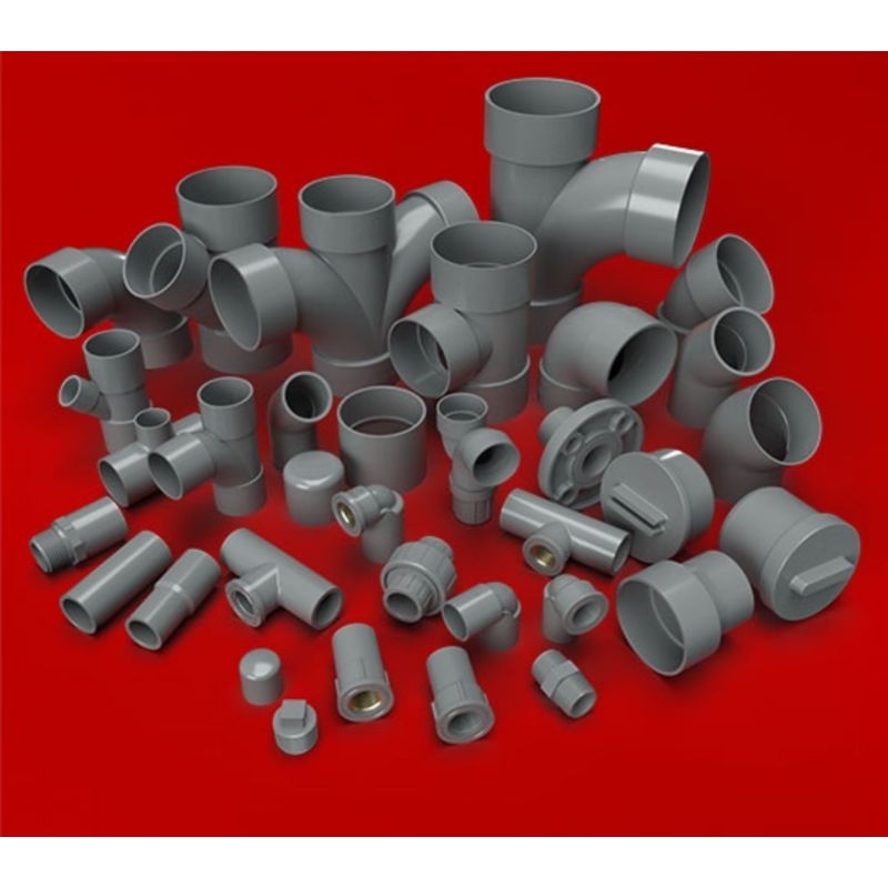 ELBOW RUCIKA D 2½&quot; INCH KNEE PIPA PVC (D) 2½&quot; RUCIKA