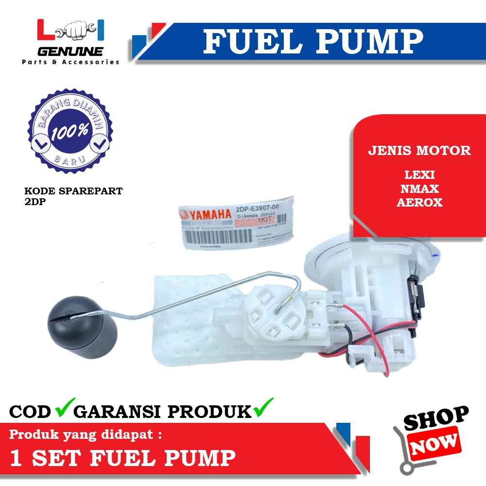 -LOI- FUEL PUMP ASSY POMPA BENSIN LENGKAP NMAX LEXI AEROX 2DP