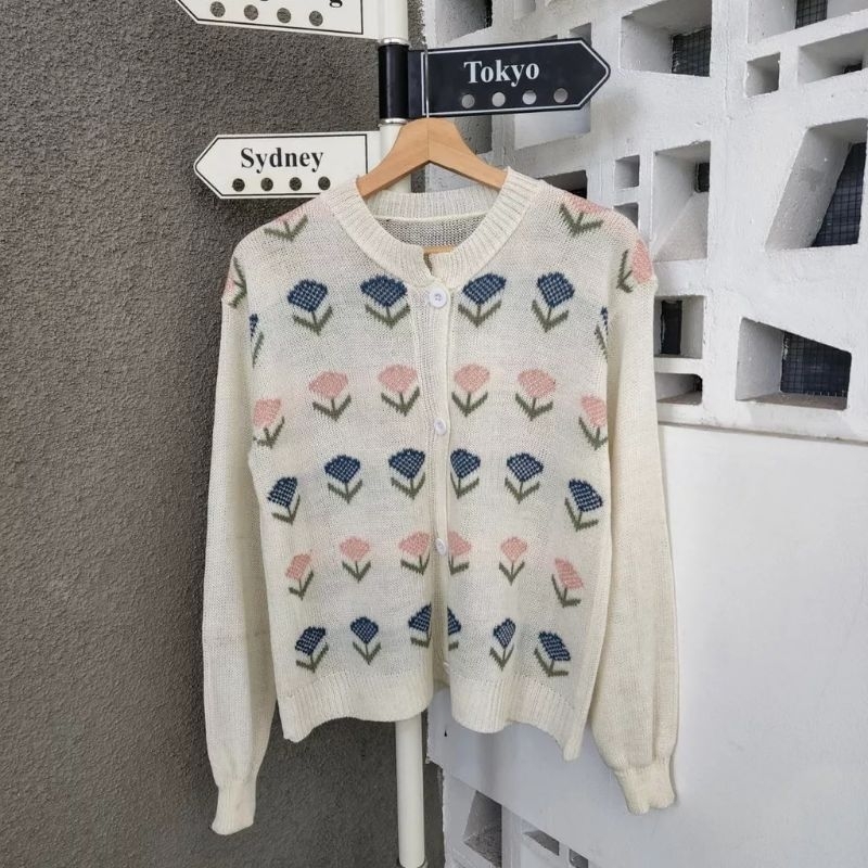 SWEATER RAJUT PREMIUM | DANDELION OUTER WANITA | RAJUT WANITA OUTHER TERBARU