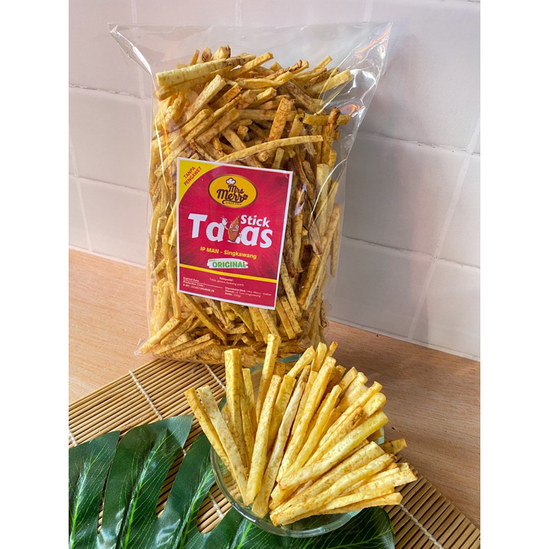 

STICK TALAS /KELADI MRS MERRY RENYAH DAN ENAK 250GR KHAS SINGKAWANG/PONTIANAK