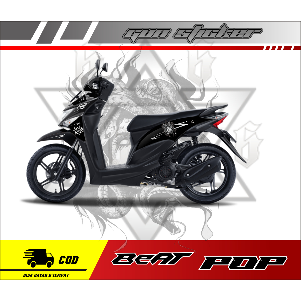 STRIPING TRANSPARAN MEDUSA BEAT POP