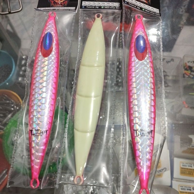 Metal Jig 500gr Full GID copy Spungky