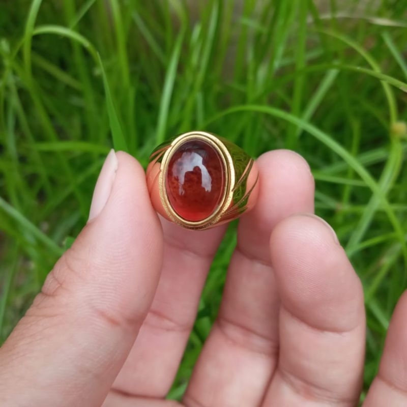CINCIN Akik Getah KATILAYU ASLI Alam