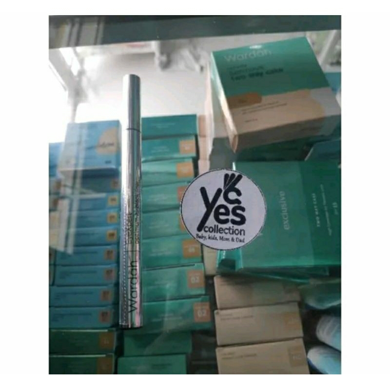 Wardah ORIGINAL EyeXpert The Volume Expert Mascara Perfect Curl Aqua Lash Optimum Eye Liner Makeup Mata Staylast Eyeliner