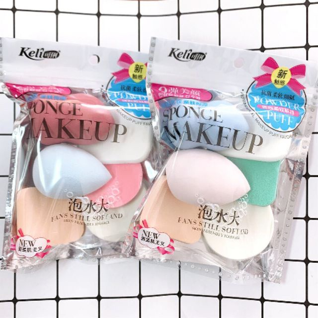 SPONS MAKE UP 6 IN 1 BEAUTY BLENDER / SPONS BEDAK FOUNDATION