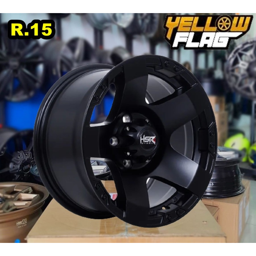 velg mobil ring 15x8 pcd 6x139,7 velg murah hsr rasta r15 semarang