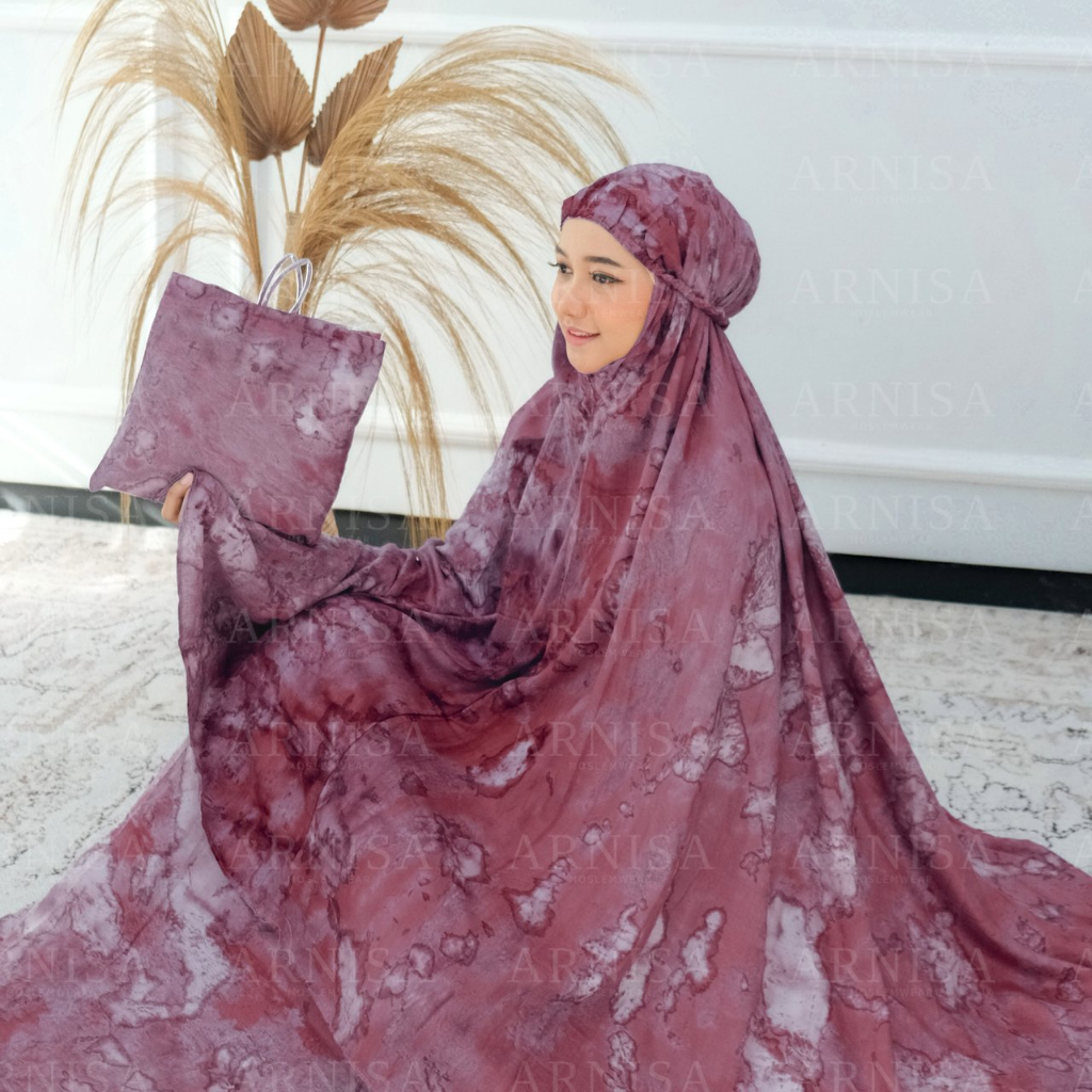 Mukena Dewasa Bali Tie Dye CASSANDRA Standard ARNISA