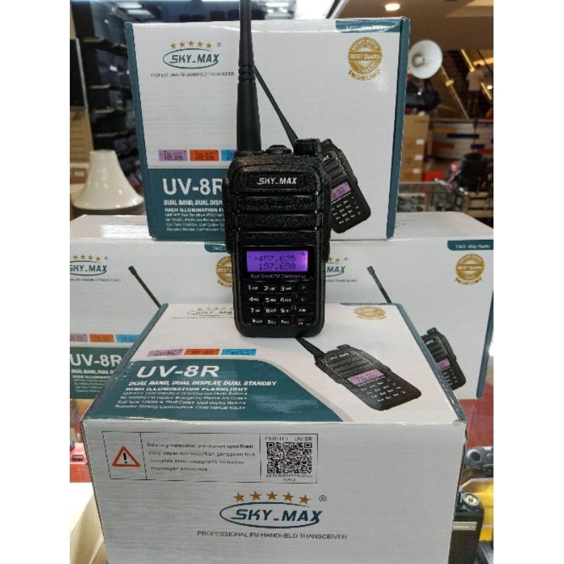 HT Skymax UV-8R Handy Talky Skymax UV-8R Dual band 5 watt