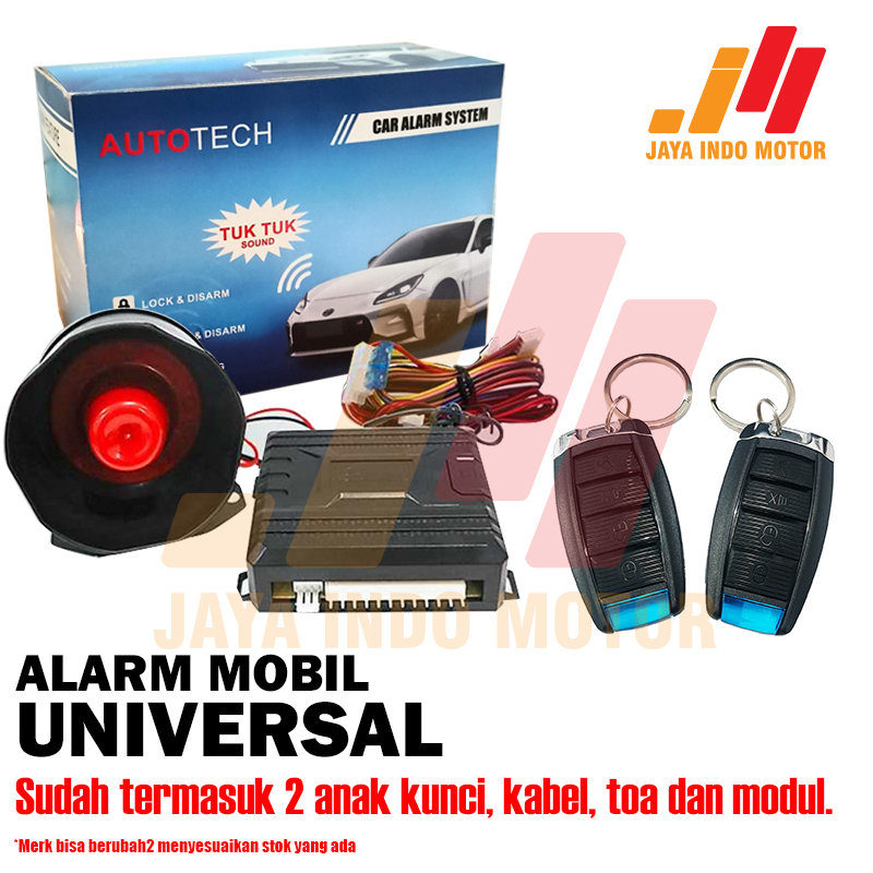 Kunci alarm mobil kunci remot tuk tuk