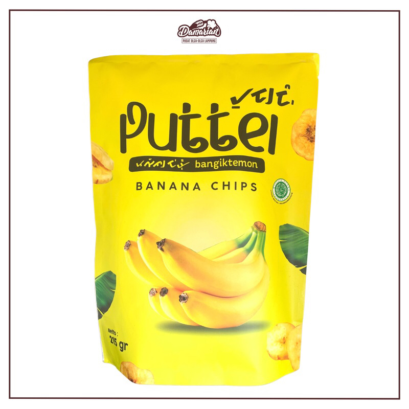 

Puttei Banana Chips ( Keripik Pisang Lampung ) Pouch