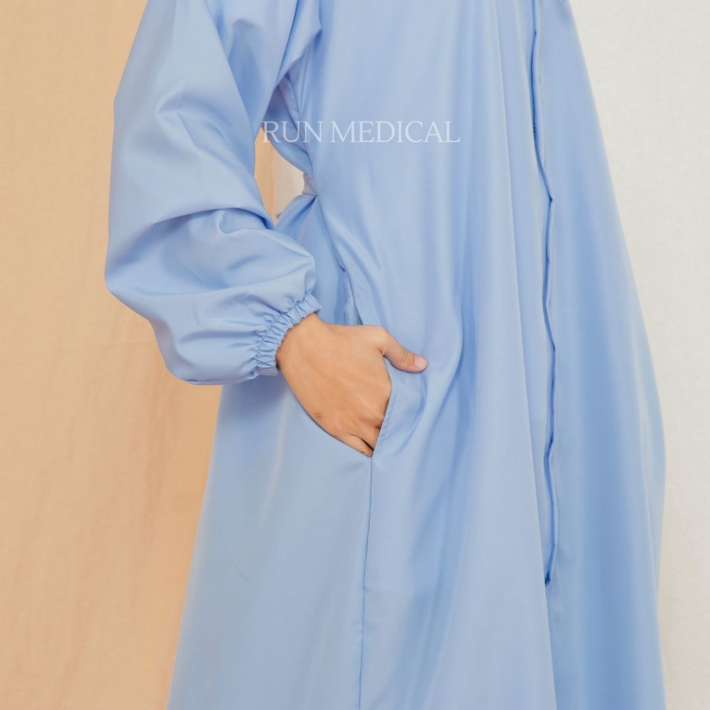 AZO1 APD GOWN SURGICAL / GOWN HOODIE A-LINE / GOWN SURGICAL WATERPROOF / GOWN APD / GOWN