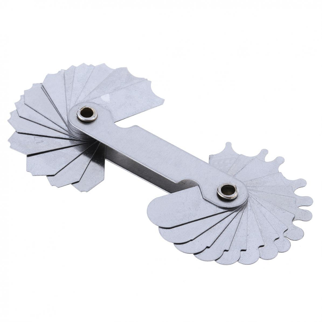 Radius Gauge R1-6.5 Alat Ukur Celah Baut / Alat Pertukangan / Suri Drat