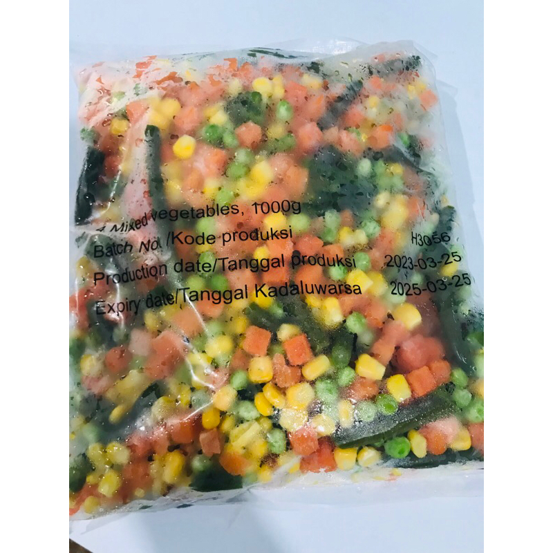 

mix vegetable 1 kg
