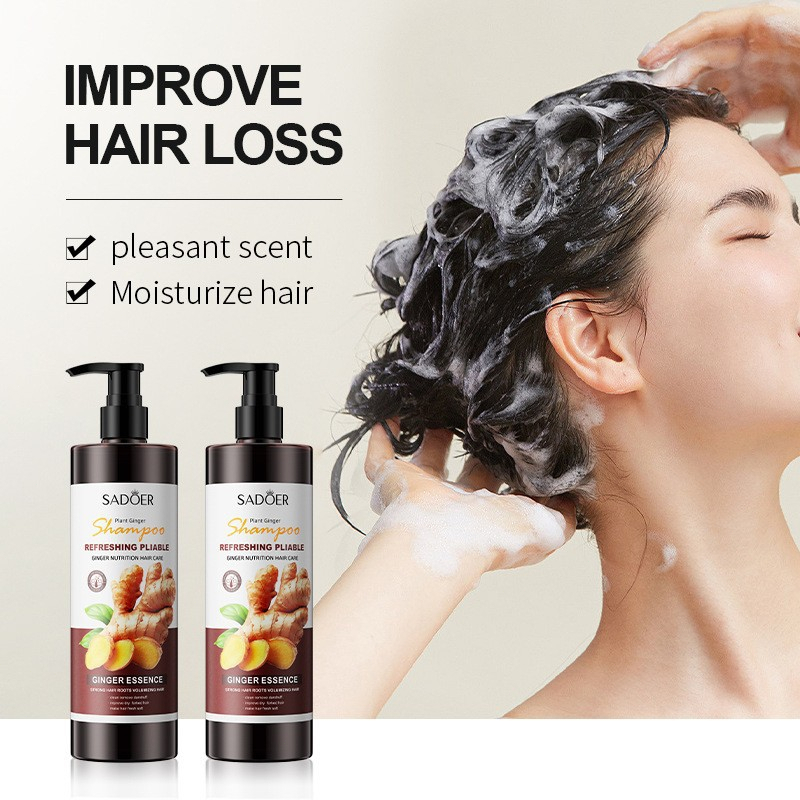 Shampoo Penumbuh Rambut Cepat Sampo Rambut Rontok Penumbuh Rambut Perawatan Rambut Nutrisi Jahe Hair Care Anti Rambut Rontok [100% Asli]