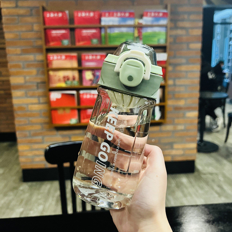 ADFUNFANCY NEW!! BOTOL MINUM PORTABLE OLAHRAGA 500ML WITH SARINGAN KODE XBD 6001