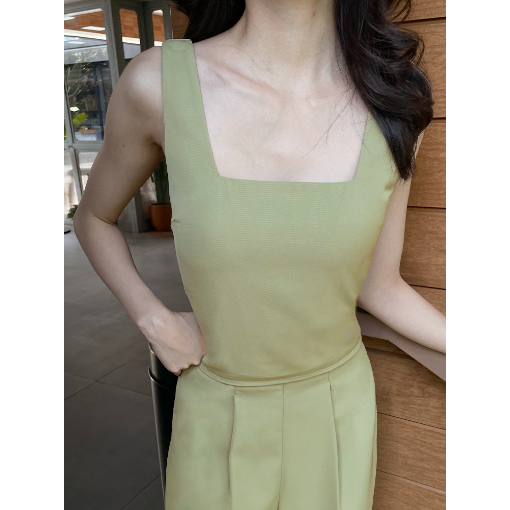 Kadaka T-0502 Square Tanktop Wanita Basic Woven