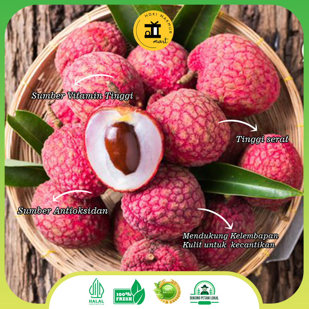 

BUAH LECI CINA SEGAR 1 KG | CHINESE LYCHEE 1 KG GR | LECI CINA PREMIUM 1 KG | BUAH LECI 1 KG | LECI MADU