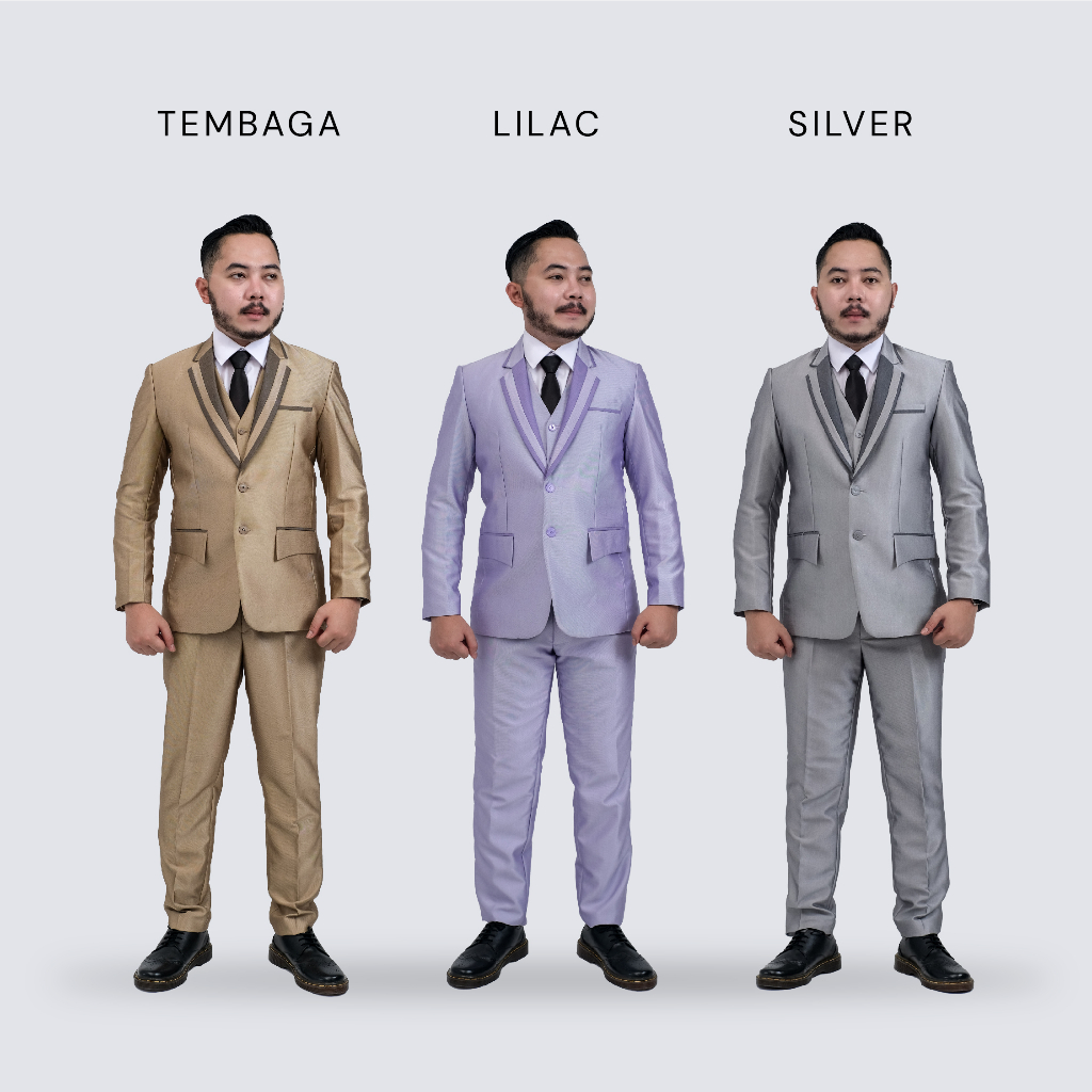 Jas Wedding/Formal Semi Woll 1 STEL (Jas &amp;Celana) M L XL