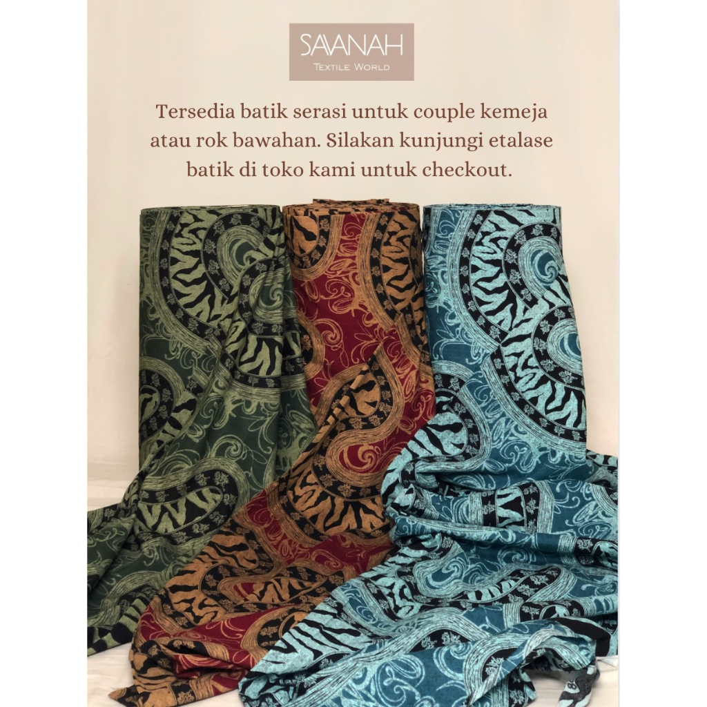 1/2 meter Bahan Kain Brokat / Brukat Warna Milo