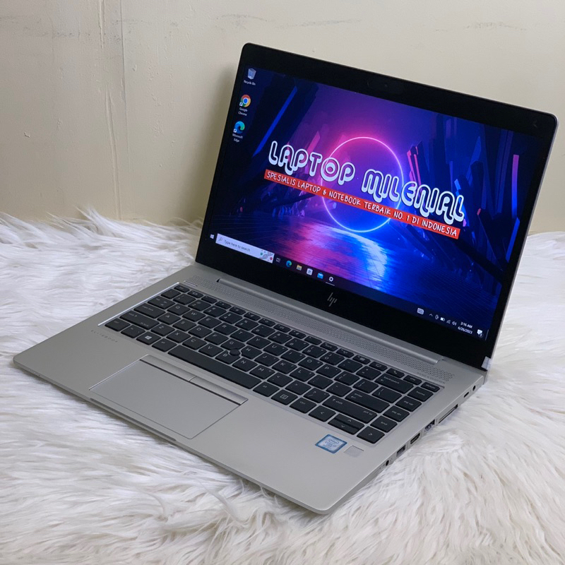 Laptop HP EliteBook 840 G6 Intel i7 8th Gen Ram 16GB SSD 512GB 14&quot; Inch FHD Win 10 Siap Pakai Bergaransi