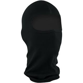 [COD] Masker Buff Motor Model Ninja Full Face Balaclava Polos Warna Hitam